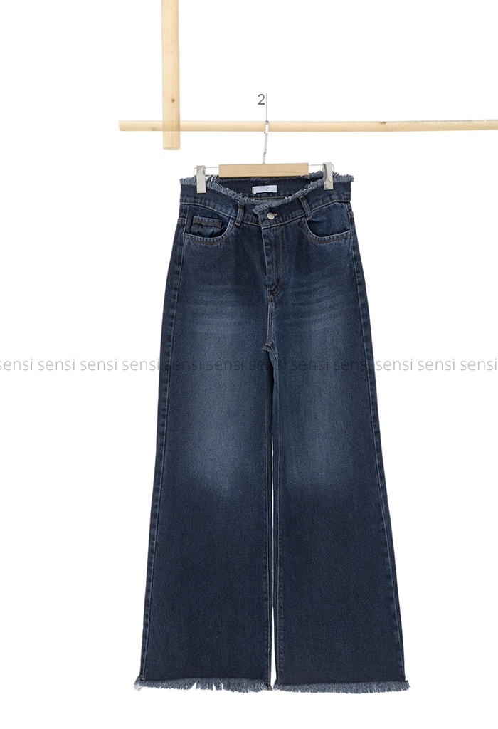 شلوار جین فول بگ کد1005167